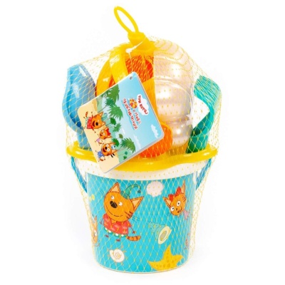 Набор для песка Три кота и море приключений №2 Полесье 91918 03