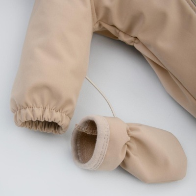 Комбинезон демисезонный Софтшелл-1 KiDi 862(С-д/с)-90 светло-коричневый 05