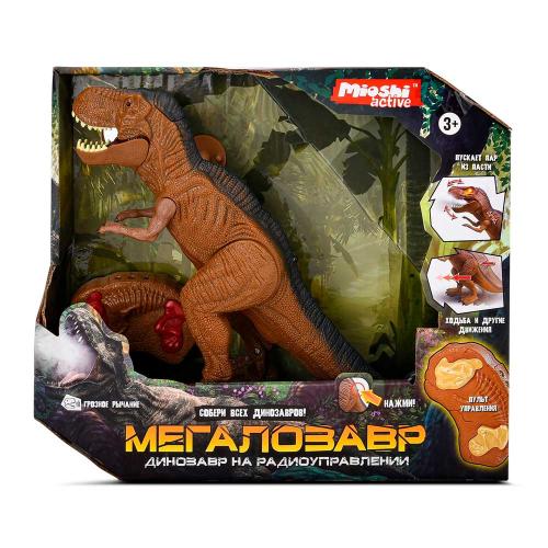 Игрушка на радиоуправлении Динозавр Мегалозавр Mioshi MAC1211-001 фото 4