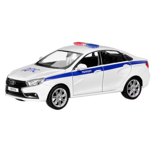 Коллекционная машинка Lada Vesta Полиция Автопанорама JB1251151