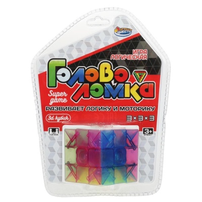 Логическая игра-головоломка Кубик 3х3 Играем Вместе B025-H24506-R-1