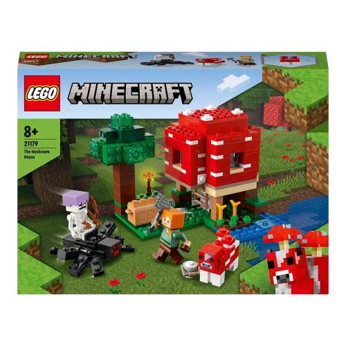 Конструктор Lego Minecraft 21179 Грибной дом фото 5