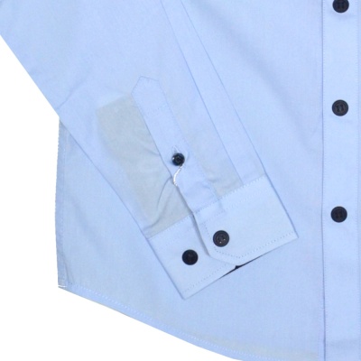 Рубашка школьная для мальчика Deloras С71738 голубая 3