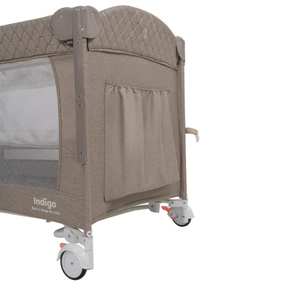 Кровать-манеж Indigo Bon-Bon Toy бежевый 03