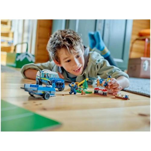 Конструктор Lego City 60369 Дрессировка полицейской собаки на выезде фото 7