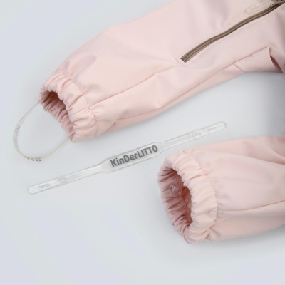 Комбинезон демисезонный Софтшелл-2 KiDi 863(С-д/с)-222 розовая пудра 05