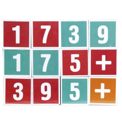 Набор кубиков Первая математика Dream Makers KB1607