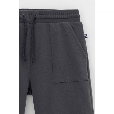 Шорты для мальчика размер 92 Crockid 400642 темно серый к544 3