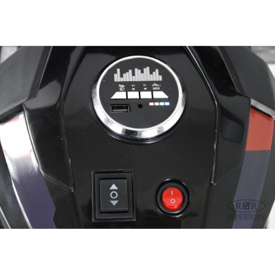 Детский электротрицикл RiverToys K808AM чёрный 05