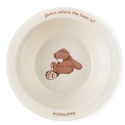 Тарелка глубокая для кормления Happy Baby 15016 bear Тарелка глубокая для кормления Happy Baby 15016 bear