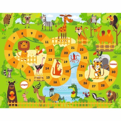 Игра настольная ходилка Веселые ходилки 4 в 1 Десятое Королевство 04931 3