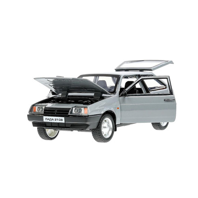Машинка модель ВАЗ 2108  Технопарк 2108-124SL-GY LADA 2
