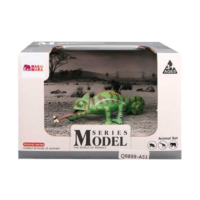 Фигурка Мир диких животных Хамелеон Masai Mara MM218-155
