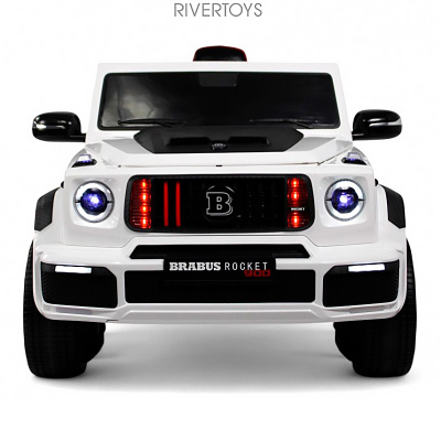 Детский электромобиль River Toys Z999ZZ белый