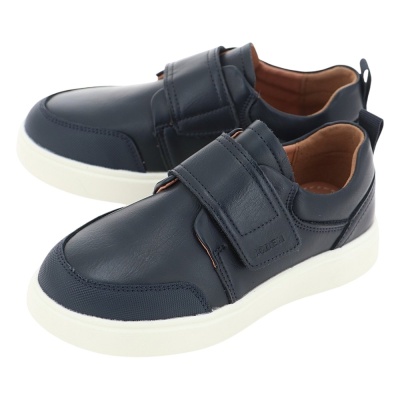 Полуботинки школьные Baden KAH009-071 тёмно-синий 02