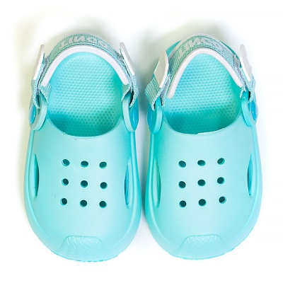 Сабо детские для девочки Tingo RS24012 бирюзовые 2