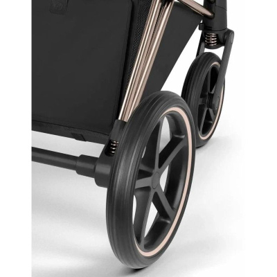 Коляска 2 в 1 Cybex Priam V Style Rosegold Sepia Black