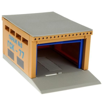 Детский гараж для машинок Технопарк GARAGESMA-20PL