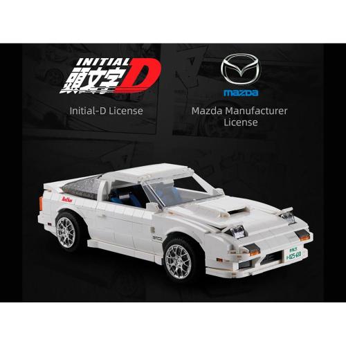 Конструктор CaDA Mazda RX-7 Savanna 1552 детали Double Eagle C61022W фото 2