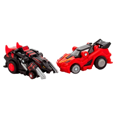 Набор Машинки трансформеры Blaze Rider и Attack Tiger Flip Changer KiddiePlay 106009 2