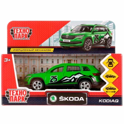 Коллекционная машинка Skoda Kodiaq Sport Технопарк Kodiaq-S 3