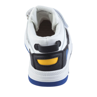 Ботинки школьные Baden KPX006-021 белый 04