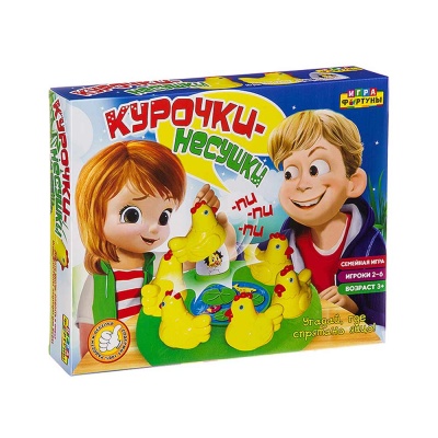 Настольная игра Курочки Несушки Игра Фортуны Ф94476