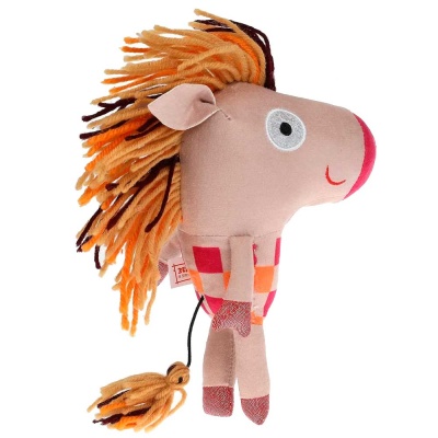 Мягкая озвученная игрушка Зебра Клеточка 20 см Мульти-Пульти C20019-20