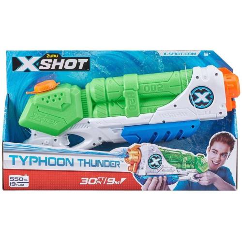 Игрушка водный бластер X-Shot Water Typhoon Thunder X-Shot Medium Zuru 1228 фото 2