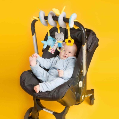 Подвесная игрушка спираль Котёнок Кекс Мякиши 663