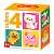 Кубики Домашние животные 4 штуки Baby Toys Десятое королевство 03541