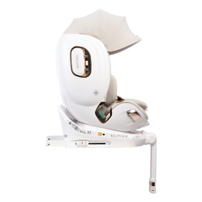 Автокресло Welldon Smarturn Air i-Size Ivory молочный 03