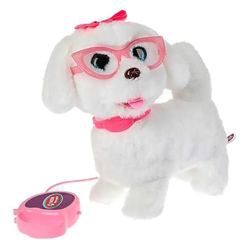 Интерактивная игрушка Мой Питомец Щенок Элис 22 см My Friends JX-14240-G