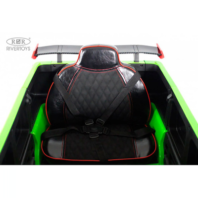 Детский электромобиль RiverToys Z777ZZ зеленый