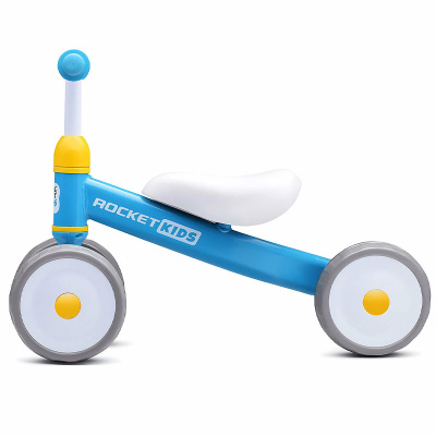 Детский трёхколёсный Беговел Rocket 134-BL синий 4