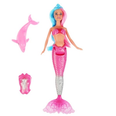 Набор Кукла 29см София русалка и дельфин Карапуз 66001M-D1-S-BB