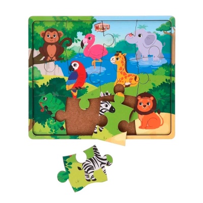 Деревянная игрушка Вкладыши Джунгли Mapacha 962010 3