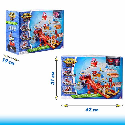 Трансформер Пожарная машина Спарки Super Wings EU760824 фото 7