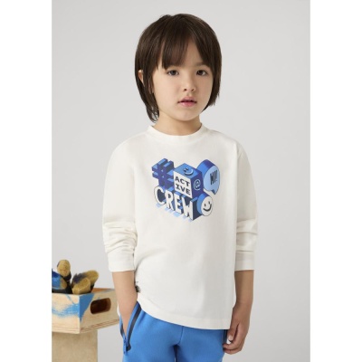 Лонгслив Mayoral 4059/24 молочный 03