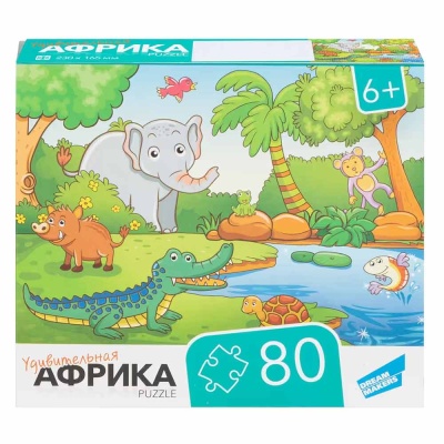 Пазл 80 Африка Dream Makers RI8004 1 Пазл 80 Африка Dream Makers RI8004 1