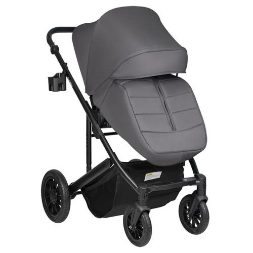 Коляска 2 в 1 Farfello Solo Duo Comfort SOLO-2 Graphite фото 6