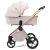 Коляска 2 в 1 Peppy Monaco Plus Beige рама бежевая