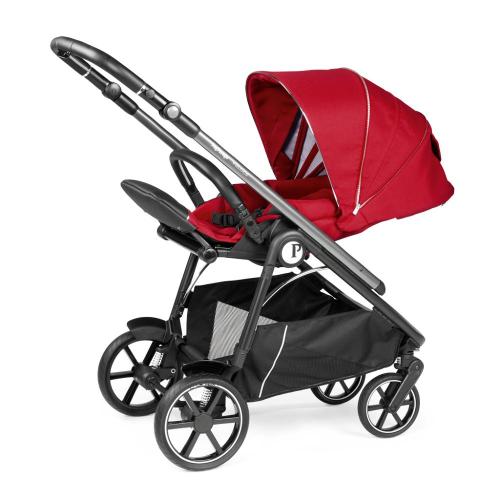 Детская прогулочная коляска Peg-Perego Veloce Red Shine фото 3