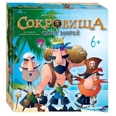 Настольная игра Сокровища семи морей Step Puzzle 76548