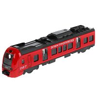 Металлическая модель Пассажирский электропоезд Технопарк ELTRAIN-17SL-RD