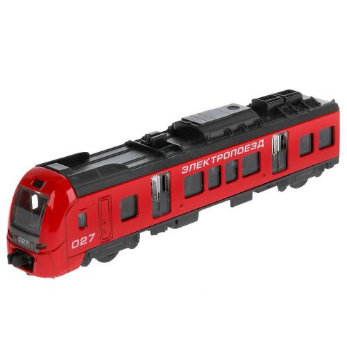 Металлическая модель Пассажирский электропоезд Технопарк ELTRAIN-17SL-RD