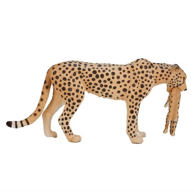 Фигурка Самка гепарда с детенышем Konik AMW2072 4