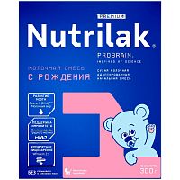 Молочная смесь Nutrilak Premium 1 0-6 месяцев 300 грамм Nutrilak