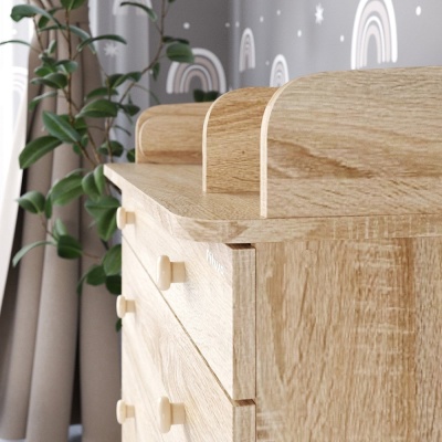 Комод пеленальный раскладной Pituso Tori Дуб сонома-дуб сонома 05