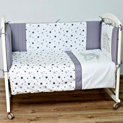 Комплект детского постельного белья 6 предметов Звездочет Lappetti 6062